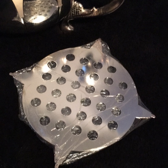 Candelabra bowl vase with frog silver tone signed F B R Italy E P Brass - Picture 4 of 8